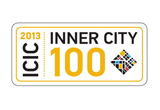 Inner city 100 logo